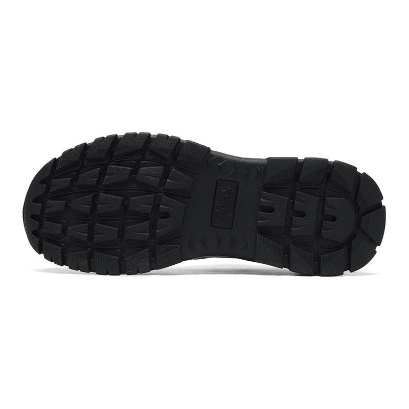 Jeep Textile, Split Cow Leather Abrasion Resistant Low top Hiking Shoes Men’s