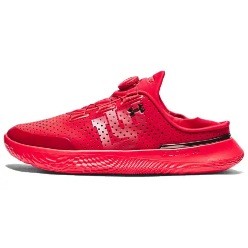Under Armour SlipSpeed Slip Resistant Abrasion Resistant Low top Training Shoes Unisex Red