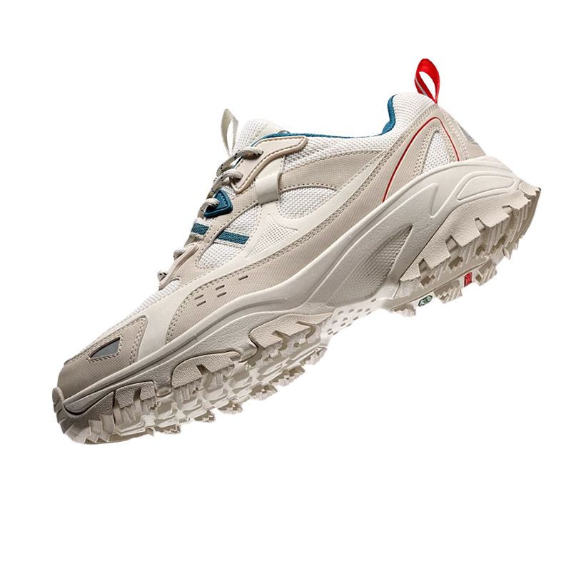 TOREAD Slip Resistant Abrasion Resistant Low top Hiking Shoes Men’s Beige
