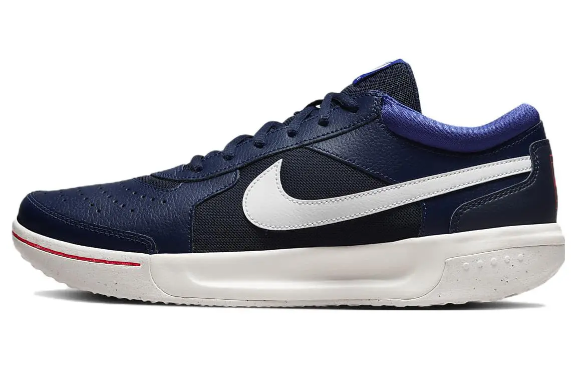 Nike Court Zoom Lite 3 HC Hard Court Textile, Leather Cushioning Slip Resistant Abrasion Resistant