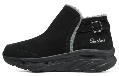 Skechers D'lux Walker Snow Boots Women's Low Top Black