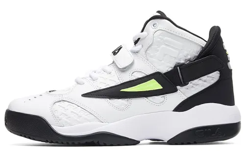 FILA Embroidered-logo High-top Sneakers