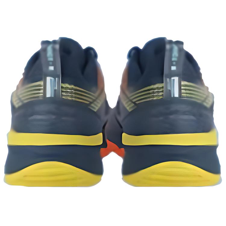 VICTOR Versatile Cushioning, Wear Resistant Low top Badminton Shoes Unisex Blue Orange