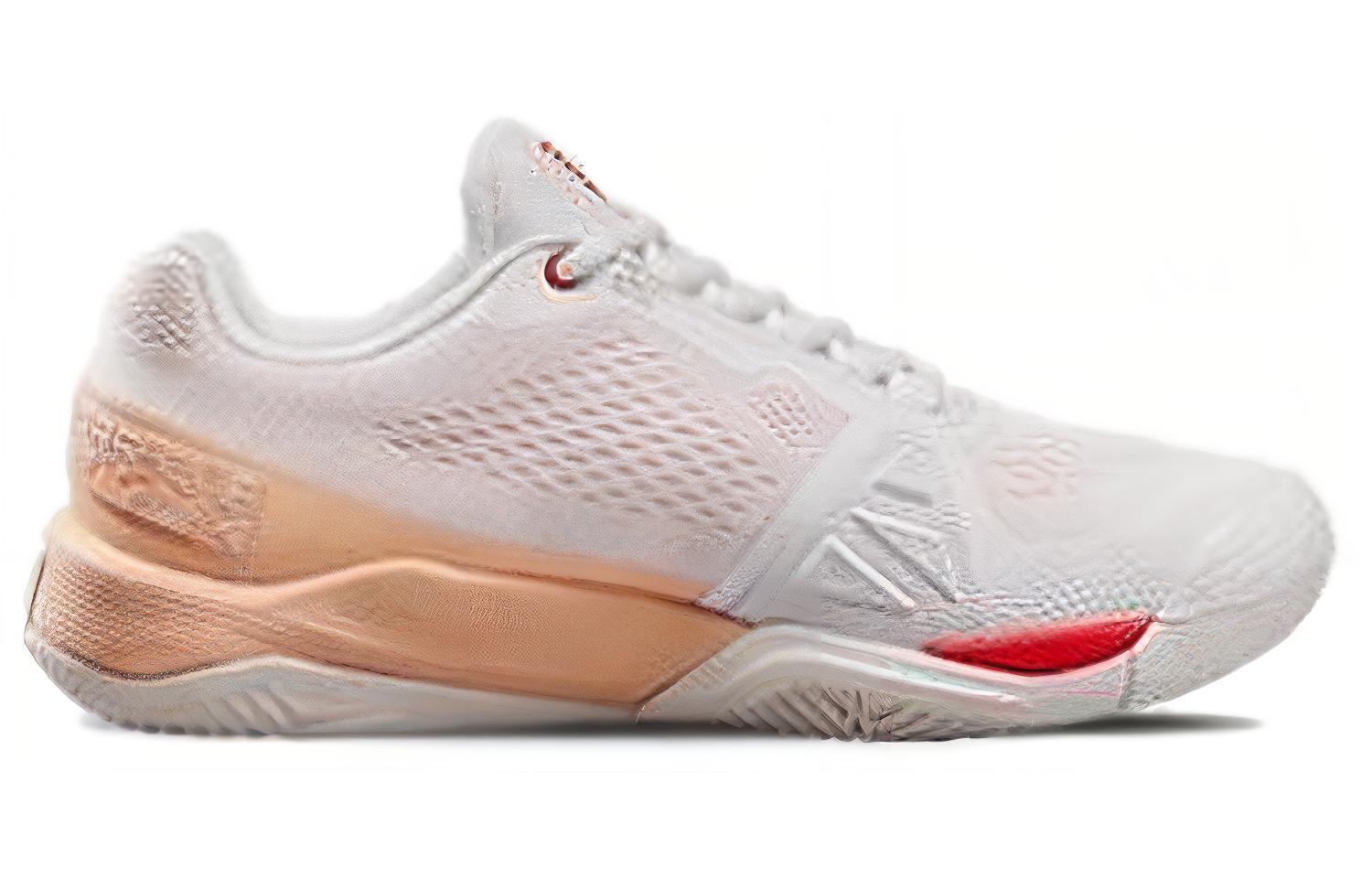 Wilson Rush Pro Abrasion Resistant Low top Tennis Shoes Women’s White Pink