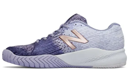 New Balance NB 996 Tennis Shoes Women's Low Top Light Purple/White/Gold