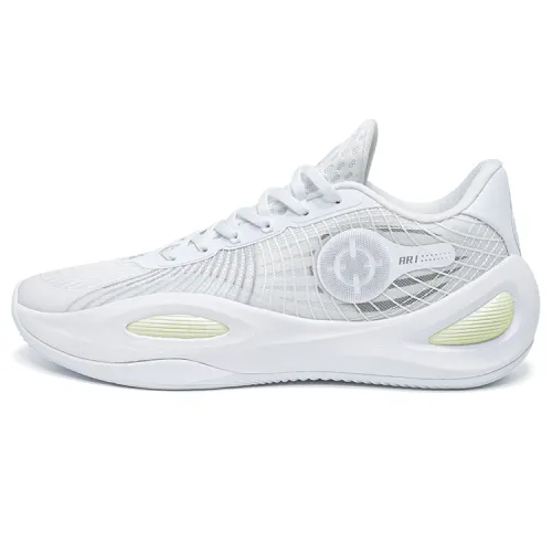 RIGORER Reaves 1 Basketball Shoes Unisex Low Top Silver