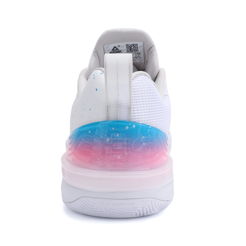 PEAK Taichi Triangle 3.0 Basketball Shoes Unisex Low Top Baymax/Elegant Blue
