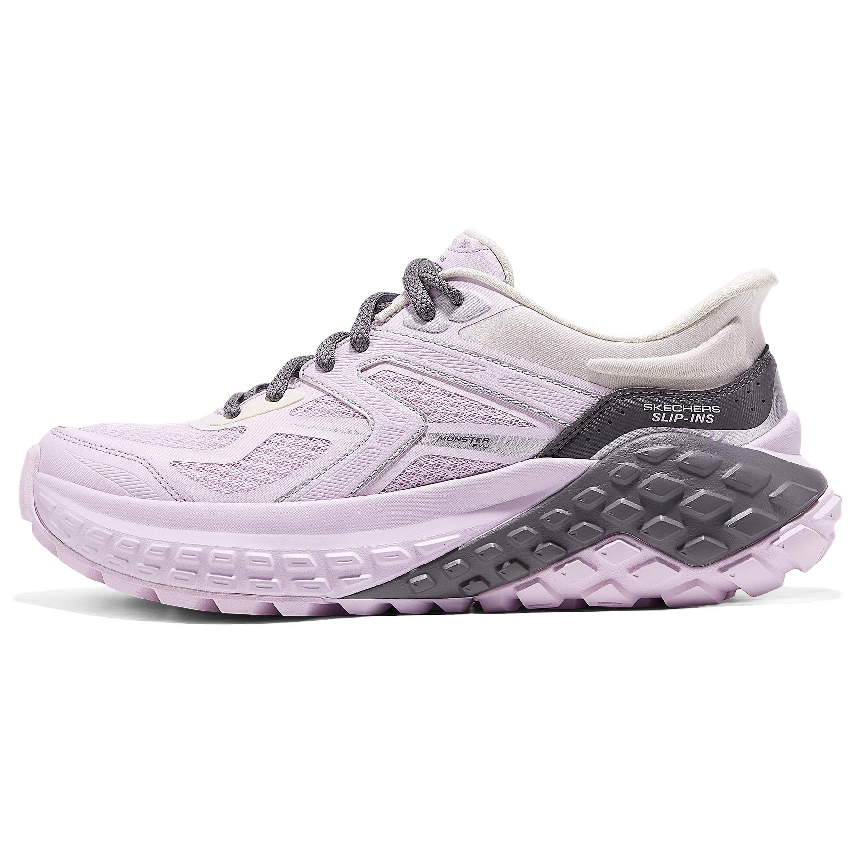 Женские кроссовки Skechers Monster WOMENS (розово-пурпурные)