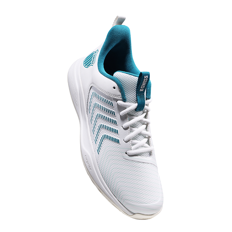 K·SWISS Cushioning Slip Resistant Low top Tennis Shoes Men’s White Green