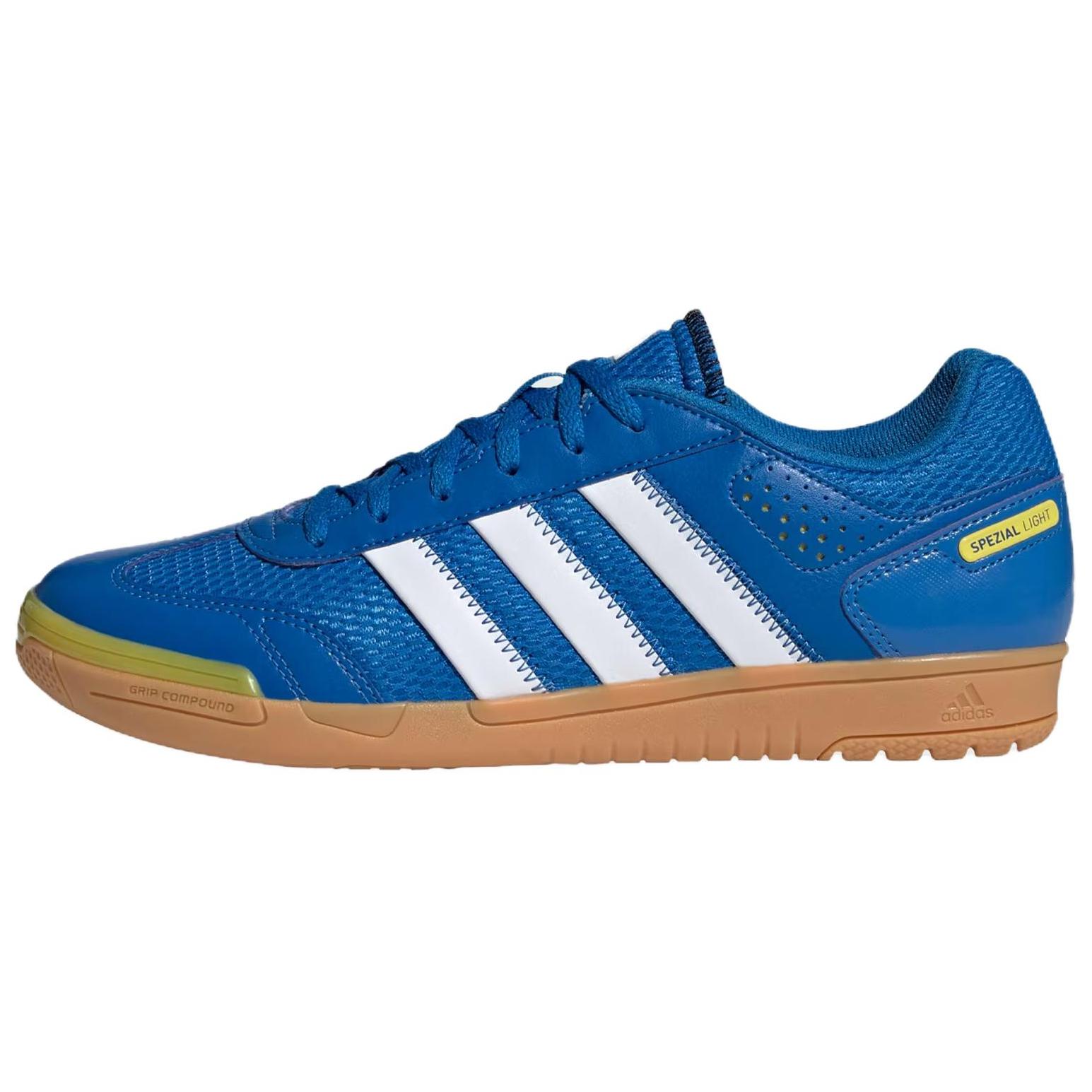 Adidas Spezial Light Handball Prime Blue Cloud White Vivid Yellow