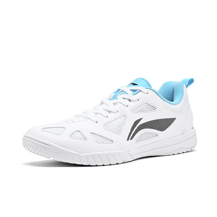 Li Ning Casual Scenario Low top Table Tennis Shoes Unisex White Blue
