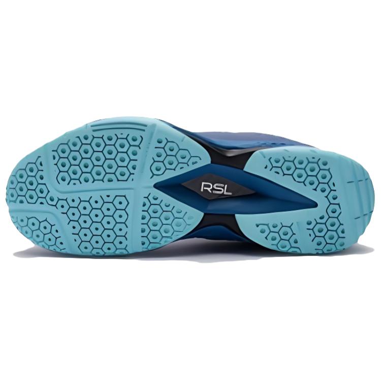 RSL Cushioning Slip Resistant Abrasion Resistant Low top Badminton Shoes Men’s White Green