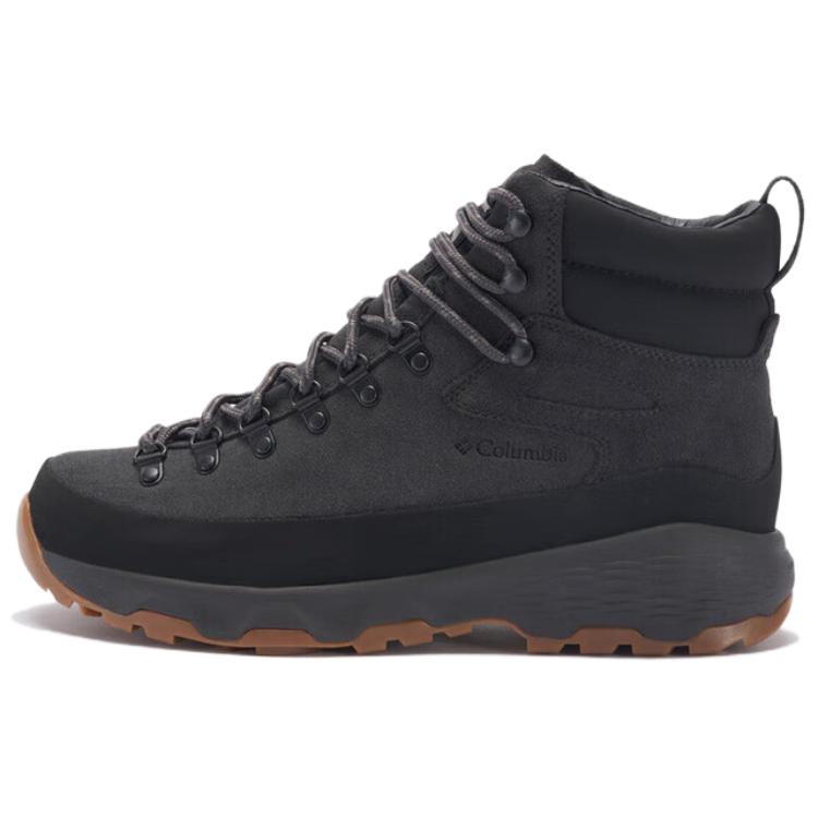 Columbia Slip Resistant Waterproof Grip Mid top Hiking Shoes Men’s Black