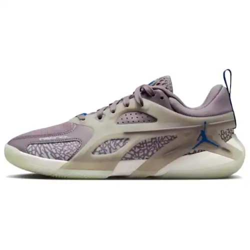 Jordan Heir Classic And Versatile Basketball Shoes Women's Smoke Purple