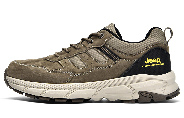 Jeep Low top Outdoor Shoes Men’s Brown Green