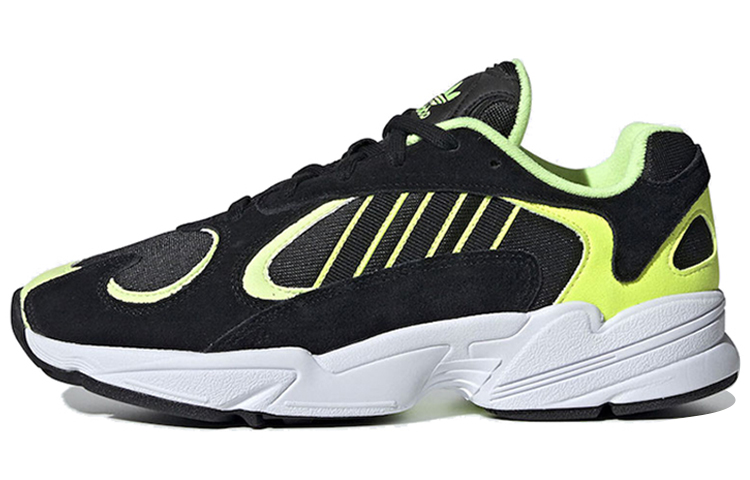 Мужские кроссовки adidas adidas originals Yung-1 (черно-желтые)