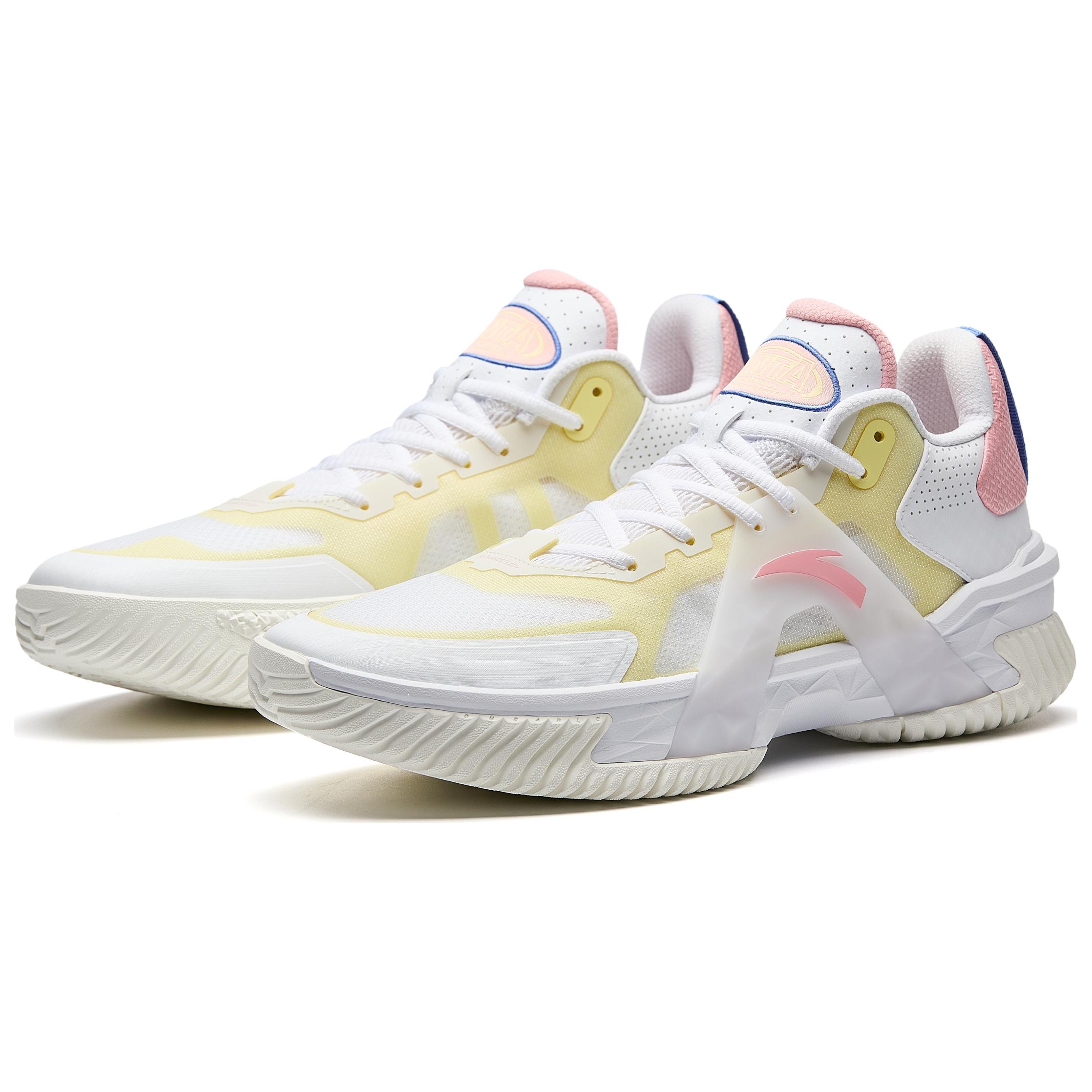 Anta Airspace 5 Cushioning Slip Resistant Abrasion Resistant Anti Rollover Low top Cement Killer Basketball Shoes Men’s