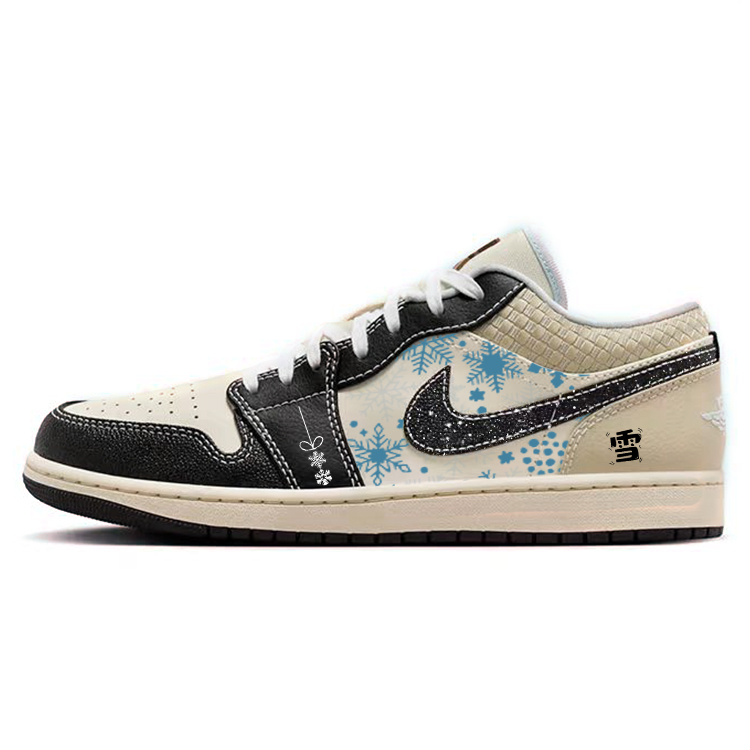 Jordan Air Jordan 1 Vintage Basketball Shoes Men’s Low Top White/Black