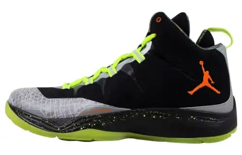 Jordan Super.Fly 2 Christmas Black Total Orange Reflective Silver
