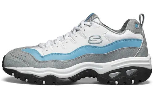 Skechers Energy Low Top Running Shoes Grey/Blue