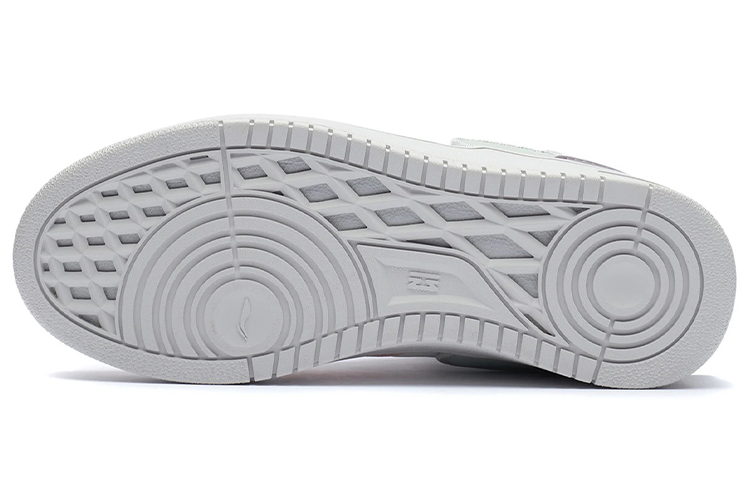 Li Ning Attack 2020 Synthetic Leather, Split Suede Lace Up Cushioning Slip Resistant Abrasion Resistant Rebound Mid top