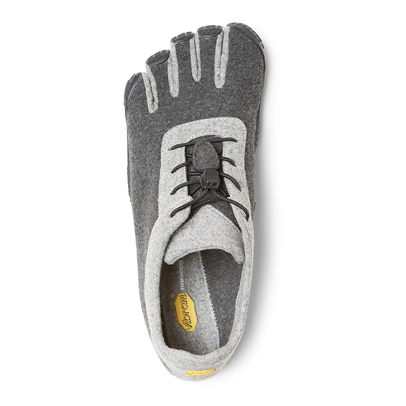 Vibram Five Fingers Fleece Lined Fitness Sports Low top Training Shoes Women’s Light Black Gray