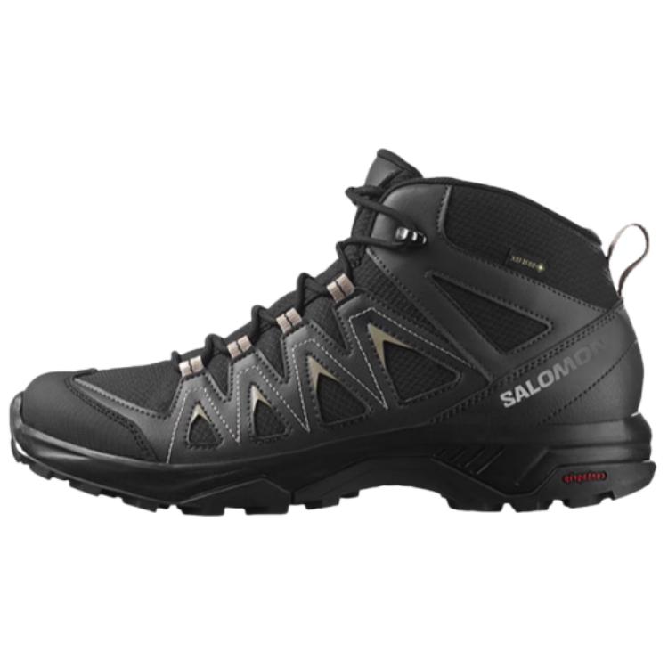 Женские кроссовки Salomon X Braze MID GTX (черные)