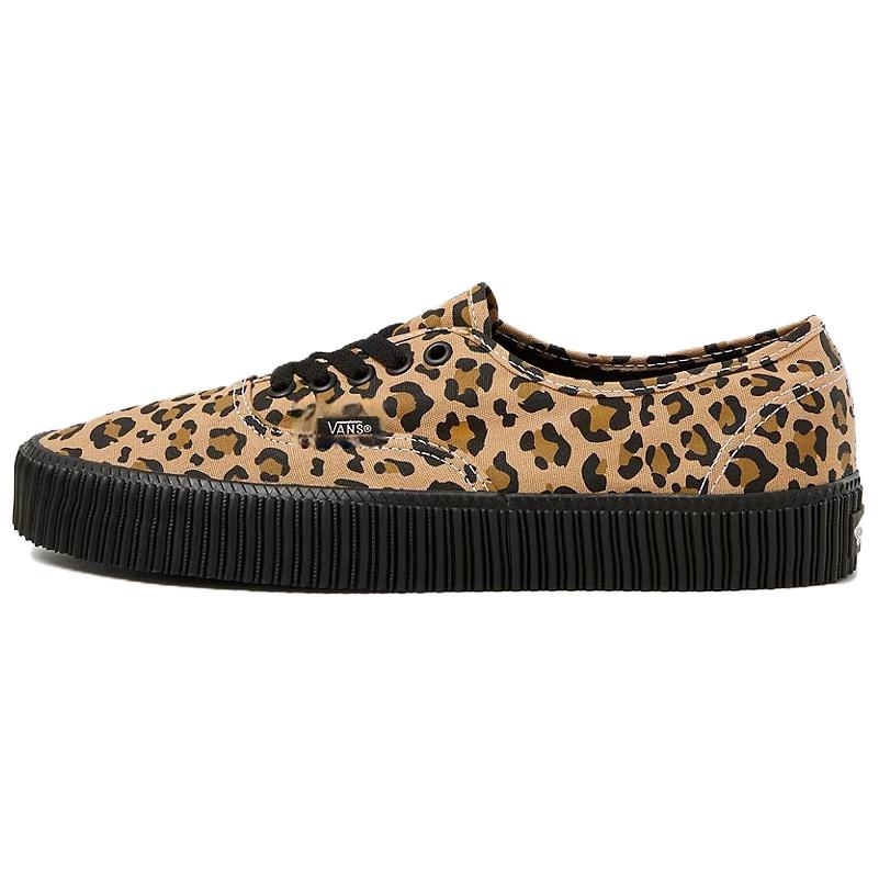 Vans Authentic Abrasion Resistant Breathable Low top Canvas Shoes Unisex Brown
