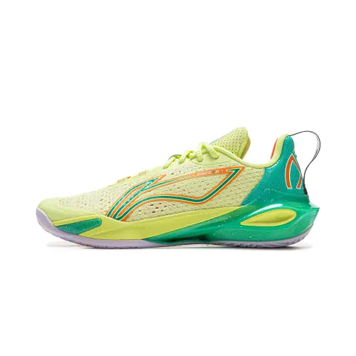 Li Ning Speed 11 Cushioning Slip Resistant Abrasion Resistant Breathable Rebound Anti Twist Grip Low top