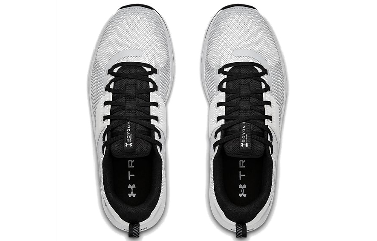 Мужские кроссовки Under Armour Charged Engage (белые) — фото 4