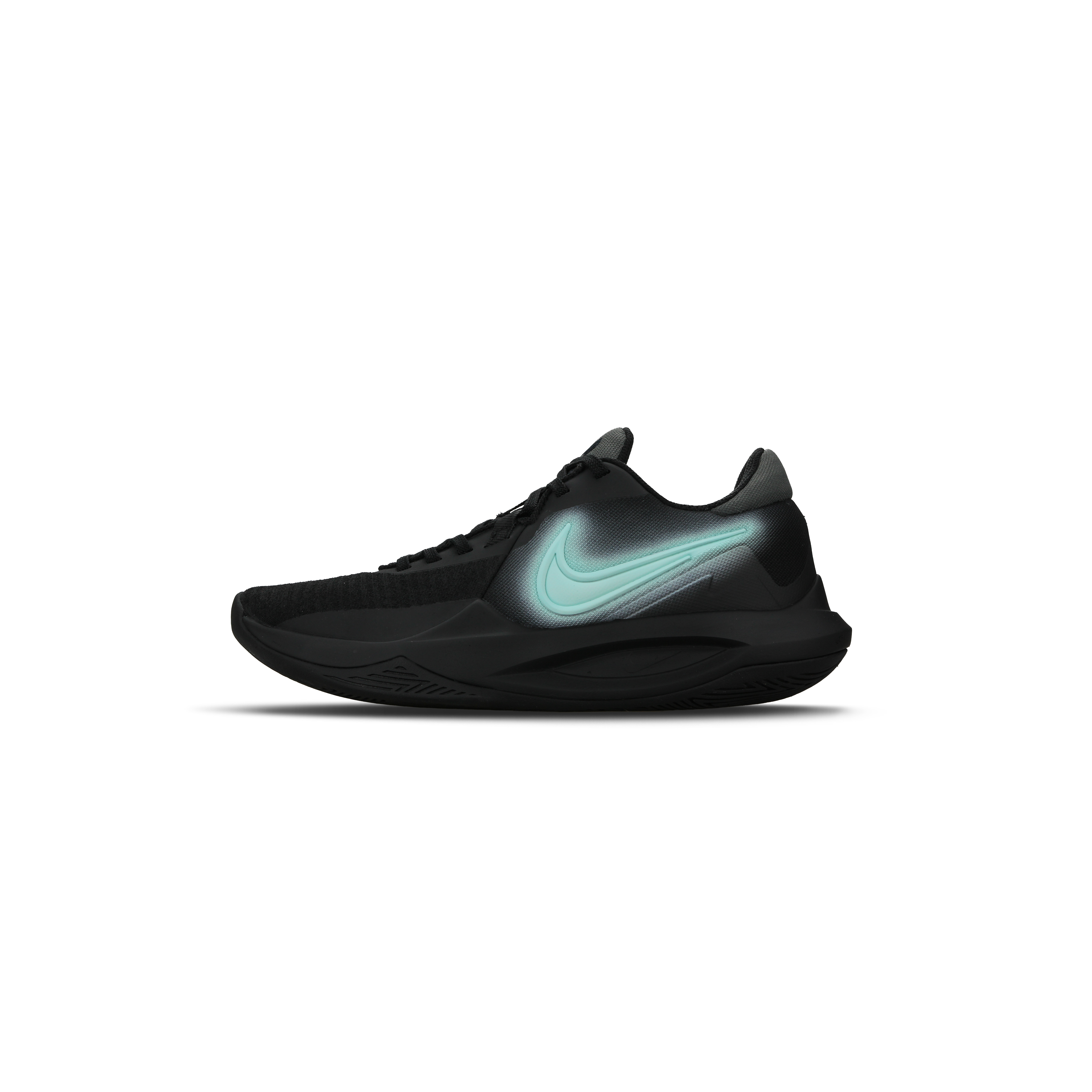 Nike Precision 6 Low top Basketball Shoes Unisex Teal Black