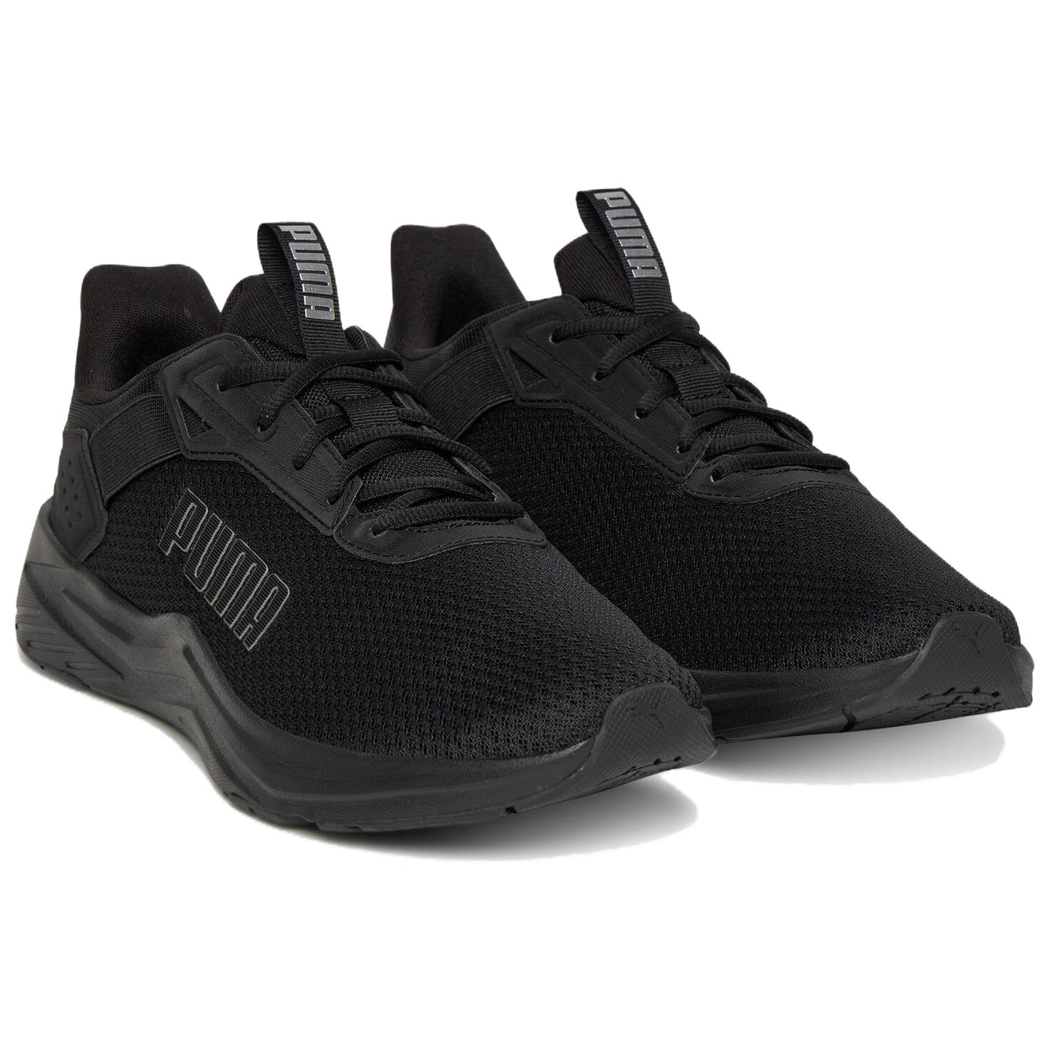 PUMA Abrasion Resistant Low top Training Shoes Unisex Black