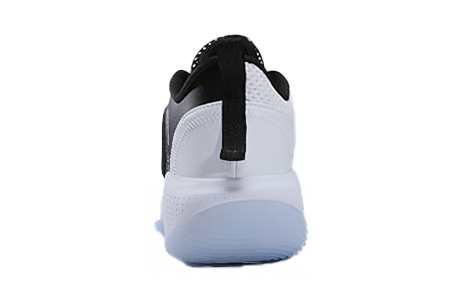 PEAK Hook Moon Basketball Shoes Men’s Mid Top White/Black
