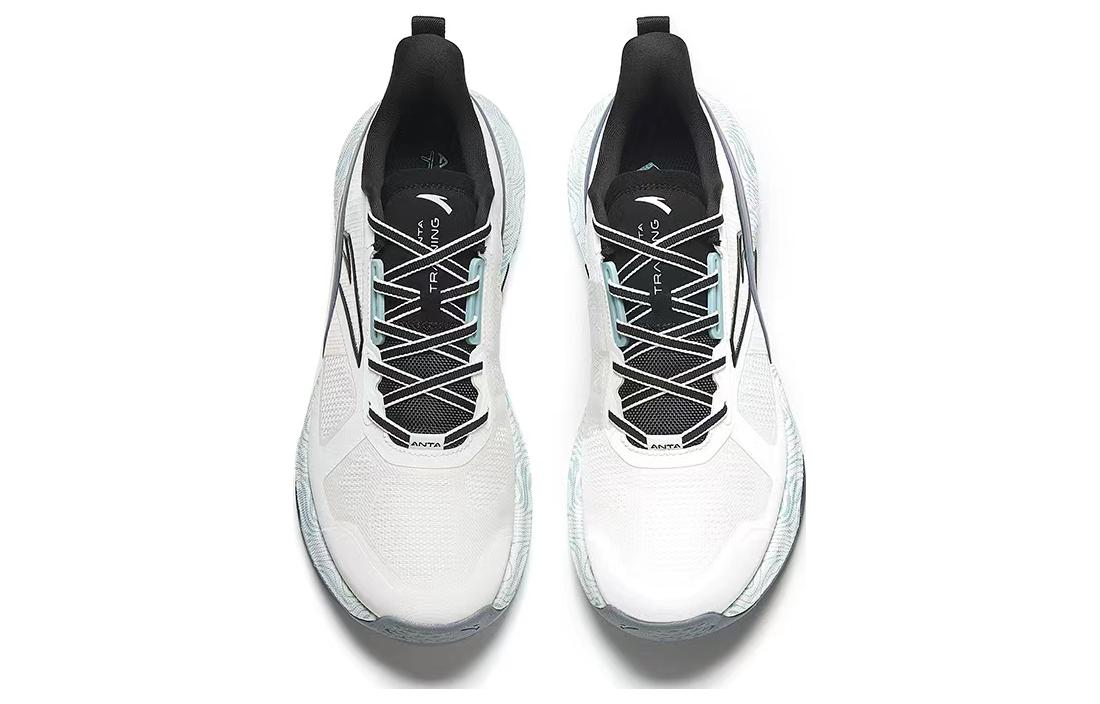 Anta Cushioning, Wear Resistant Low top Training Shoes Men’s White Gray