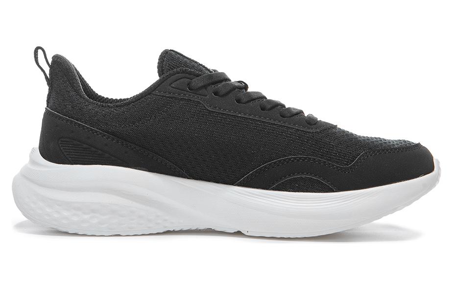 Erke Cushioning Lightweight Cushioning Lightweight Low top Training Shoes Women’s Black Silver