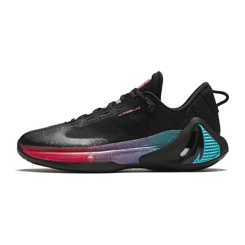 Anta Anta GH4 E-Sports Nitrogen Technology Shock Absorbing and Wear-Resistant Low-top Basketball Shoes Men's Purple Color