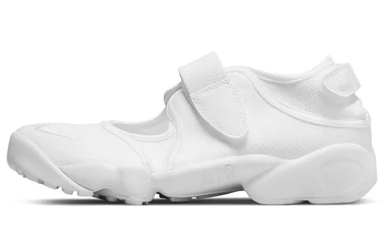 Nike Air Rift Sports Breathable Low top Casual Shoes Women's White