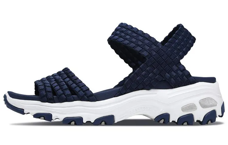 Skechers D'LITES Beach Sandals Women's Navy