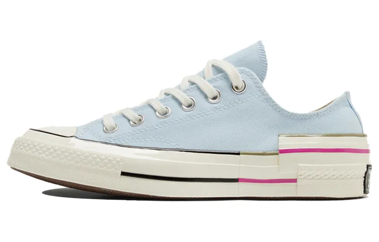Chuck 70 Wmns Converse Low 'Colorblock - Chambray Blue' Women's