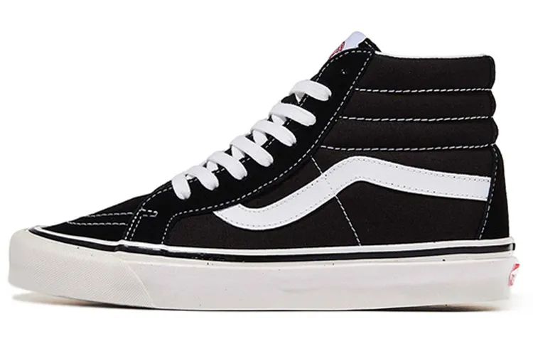 Vans SK8 HI 38 DX High top Canvas Shoes Unisex Black