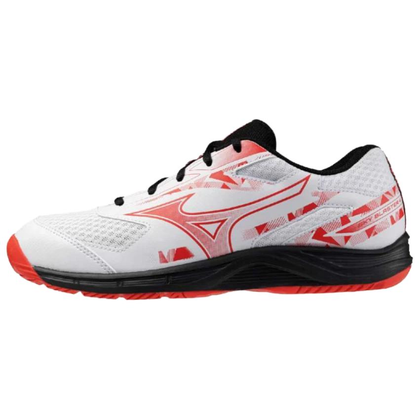 Sky Blaster Mizuno 4 Wide ‘White Poppy Red’ Women’s