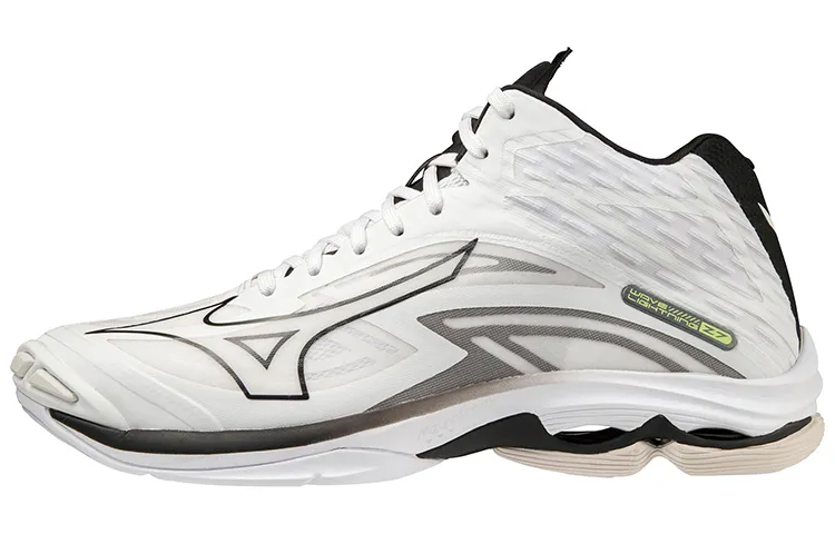 Mizuno Textile, Leather Slip Resistant Abrasion Resistant Slip Resistant Abrasion Resistant Mid top Training Shoes