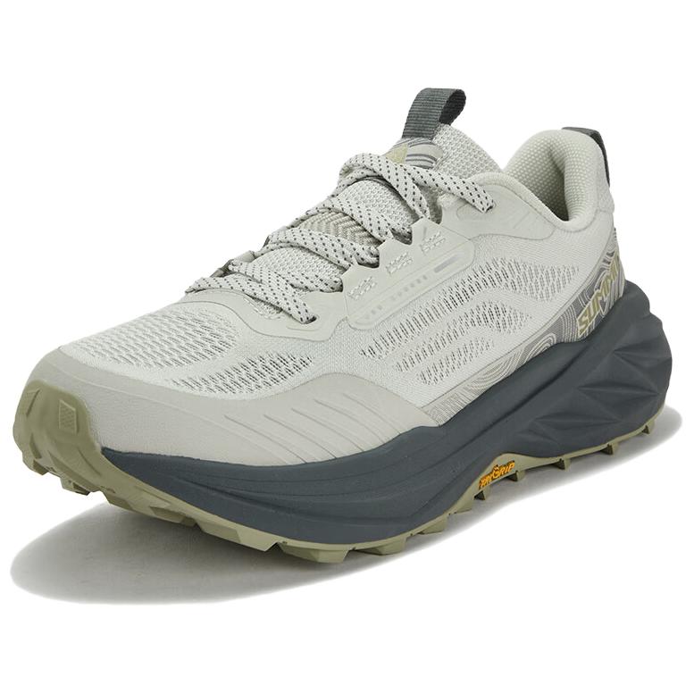 361° Yushan 3 Abrasion Resistant Breathable Rebound Low top Mountaineering Shoes Men’s Antarctic Gray Smoke Gray