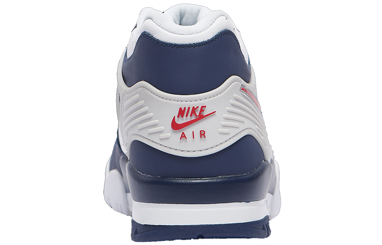 Мужские кроссовки Nike Air Trainer 3 Retro (бело-синие) — фото 4