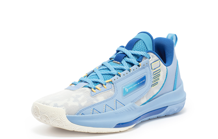 361° DVD Team Game Ready Cushioning Slip Resistant Abrasion Resistant Low top Basketball Shoes Men’s Sky Blue