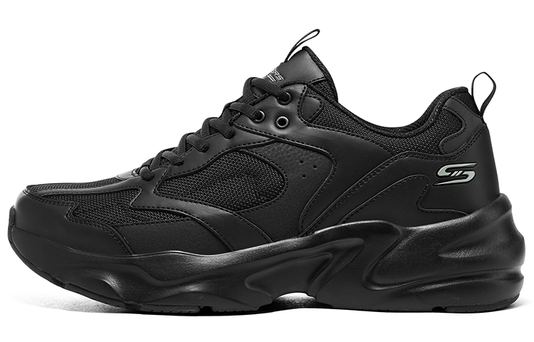 Мужские кроссовки Skechers BOBS BAMINA 2 (черные)