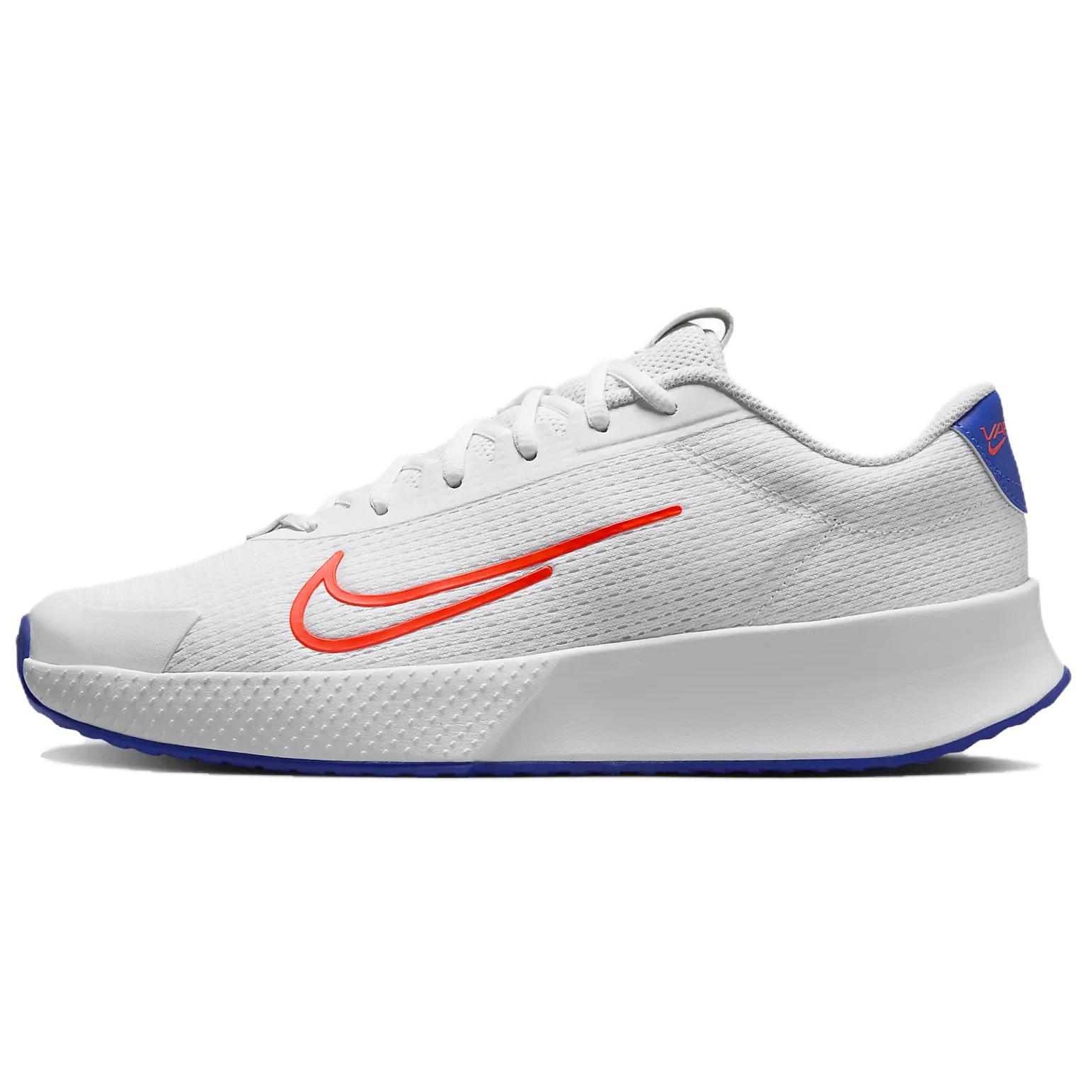 Nike Court Vapor Lite 2 Abrasion Resistant Low top Tennis Shoes Men's White