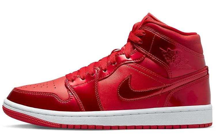 Air Jordan 1 Mid Se 'University Red Pomegranate' Women's