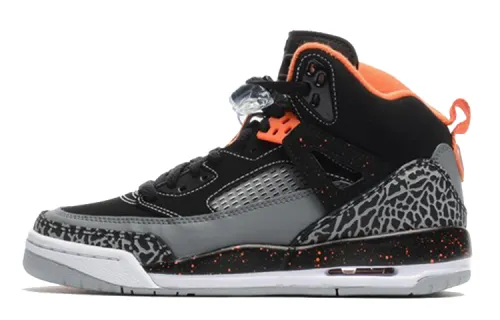 Jordan Spizike Black Electric Orange GS
