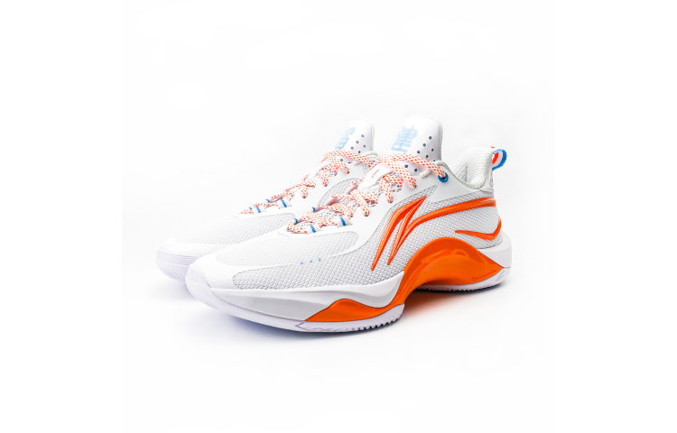 Li Ning Flashing CBA Fujian Team PE Cushioning Slip Resistant Abrasion Resistant Low top Basketball Shoes Men’s